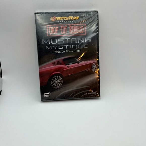 5512-PTT Mustang Mystique (DVD, 2007) New Unopened Pkg. “Chop Cut Rebuild” - Picture 1 of 7